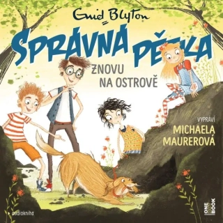 Správná pětka znovu na ostrově (Enid Blytonová) CD/MP3