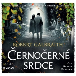 Černočerné srdce (Robert Galbraith) 4CD/MP3
