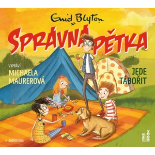 Správná pětka jede tábořit (Enid Blytonová) CD/MP3