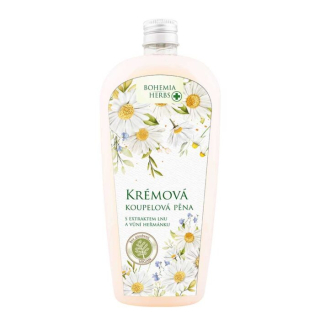 Pěna do koupele s extraktem lnu a vůní heřmánku 500 ml
