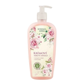 Krémové tekuté mýdlo s extrakty z šípků a květů růže 300 ml 