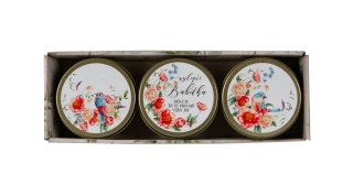 Dárkové balení svíček v krabičce 3ks - Nejlepší babička