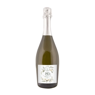 Dárkové prosecco 0,75 l - K 80. narozeninám