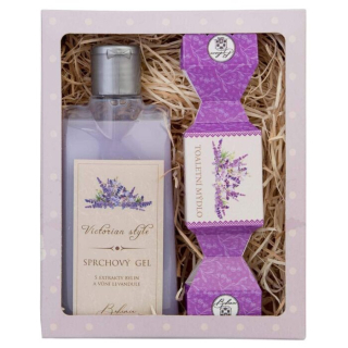 Kosmetická sada pro ženu Lavender Style - sprchový gel 200 ml a mýdlo 30 g