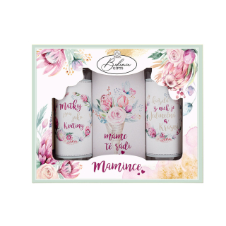 Kosmetická sada pro maminku gel 100 ml, šampon 100 ml a mýdlo 100 g