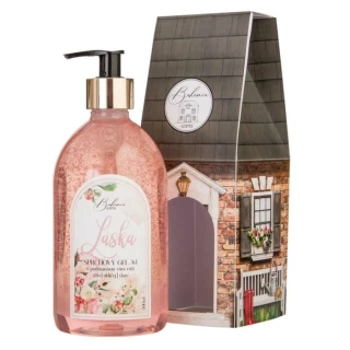 Domeček láska - sprchový gel 3v1 s extrakty šípku a růže 500 ml