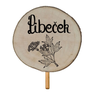 Dřevěný zápich - Libeček