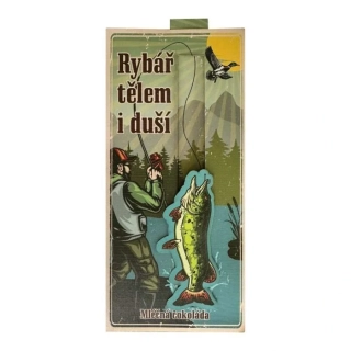 Interaktivní mléčná čokoláda 100g - Pro rybáře