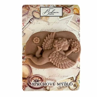 Ručně vyrávěné mýdlo 100 g - andělíček v letu