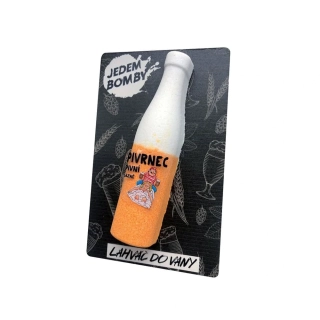 Šumivá pěnivá bomba do koupele 80 g - Lahváč