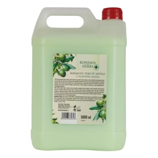 Tekuté mýdlo 5000 ml náhradní náplň s olivovým olejem