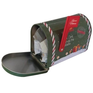 Vánoční poštovní schránka se sušenkami (6 ks)