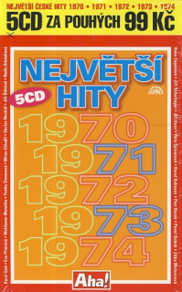 Největší hity 1970 - 1974 5CD
