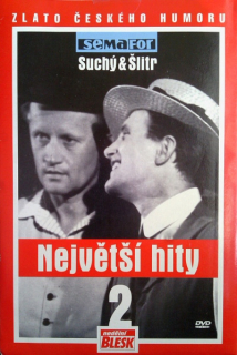 Jiří Suchý & Jiří Šlitr - Největší hity 2 DVD (pošetka)