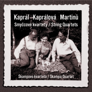 Kaprál, Kaprálová, Martinů - Smyčcové kvartety CD