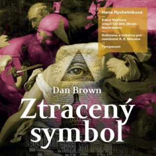 Ztracený symbol (Dan Brown) 2CD/MP3