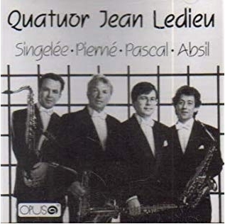 Quatuor Jean Ledieu - Singelee, Pierné, Pascal, Absil CD