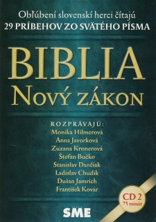 Biblia - Nový zákon 2 CD