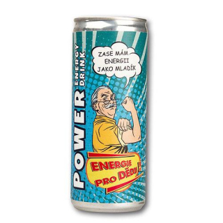 Energetický nápoj 250 ml pro dědečka