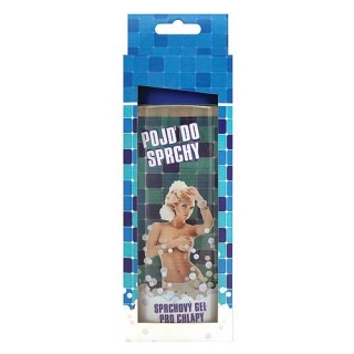 Pojď do sprchy - sprchový gel 300ml pro chlapy - modré víčko