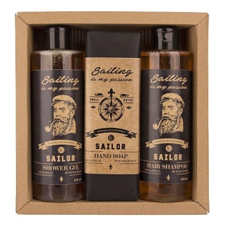 Kosmetická sada Sailor - Gel, mýdlo a šampon