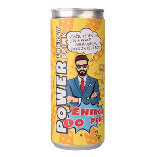 Energetický nápoj 250 ml - energie do práce