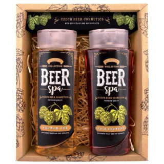 Beer Spa - Pivní kosmetická sada - Gel a šampon