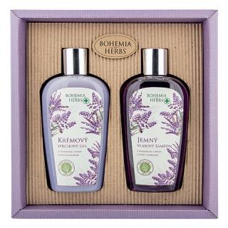 Sprchový gel 250 ml + šampon 250 ml - levandule