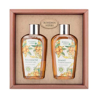 Sprchový gel 250ml + šampon 250ml - arganový olej