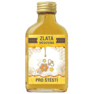 Zlatá medovina 100 ml - pro štěstí