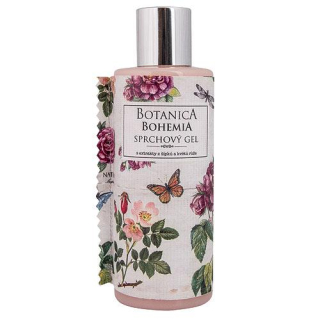 Botanica sprchový gel s extrakty z šípku a růže 200ml