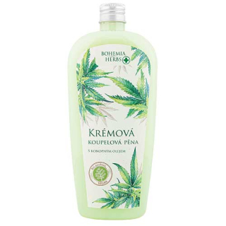 Cannabis koupelová pěna s konopným olejem 500ml
