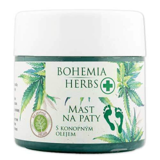 Cannabis konopná mast na paty 100 ml - na suchou kůži i k masážím