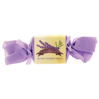 Ručně vyráběné mýdlo 30g - bonbon - levandule