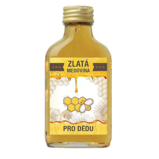 Zlatá medovina 100 ml - pro dědu
