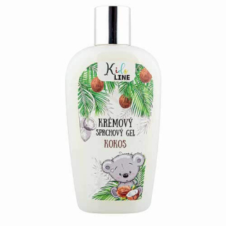 Dětský krémový sprchový gel 250 ml - s kokosovým olejem
