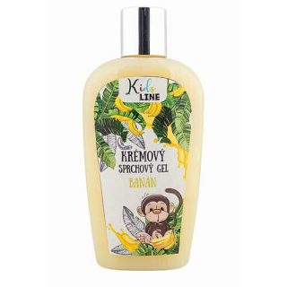 Dětský krémový sprchový gel 250 ml - banán
