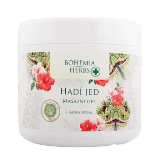 Masážní gel 600ml - Hadí jed