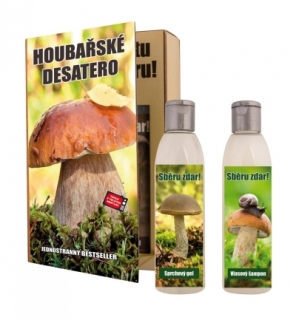 Dárková sada kosmetiky v knize - Pro houbaře